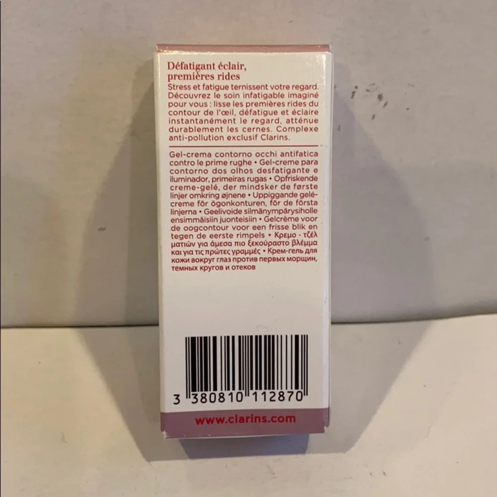 CLARINS Multi Active Yeux Eye Cream 0.2oz Travel Purse Fun Size